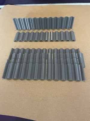 OO Gauge Corrugated Track Edging (pack no:1)