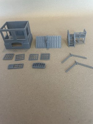 OO Gauge Brick Signalmanâs Hut.