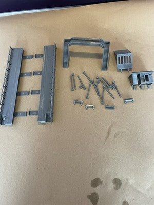 N Gauge Double  Track Station