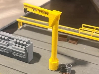 OO  Lineside 10 Ton Crane