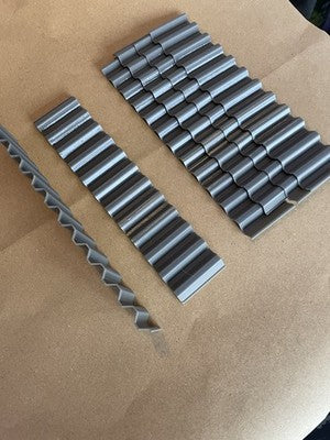 OO Gauge 24 x Corrugated Track Edging (pack no:1.10)