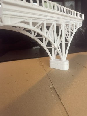 OO Gauge single track  Double Section Iron Bridge