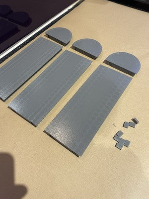 OO Gauge Three Set Of Platforms