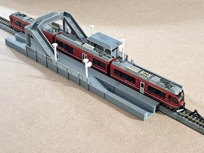 N Gauge 2 x Single Track Stations