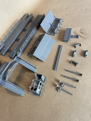 N Gauge MEGA Bundle of a Single and Double Track Station