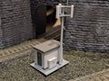 OO Gauge GSM-R Radio Mast with System Technology Container