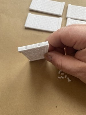 OO Gauge Brick Wall Panels