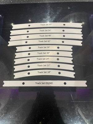 OO gauge 3d printed Track Guides
