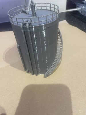 OO Gauge Detailed Industrial Fuel Tank