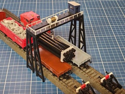 OO Gauge Lineside Crane Gantry