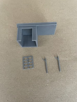 OO Gauge Two Roadside Garage/lean-to