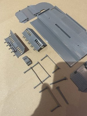 N Gauge Drive Up Station Set
