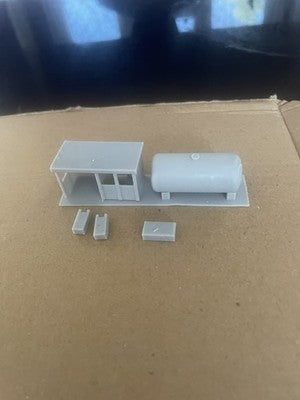 TT 1:120 Gauge Fuel Station