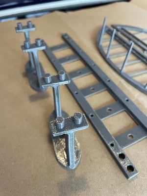 N Gauge Two Span Bow Girder Bridges