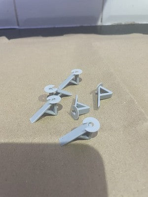 OO Gauge 6 x Lorry Trailer Hitch