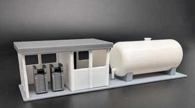 TT 1:120 Gauge Resin Fuel Station