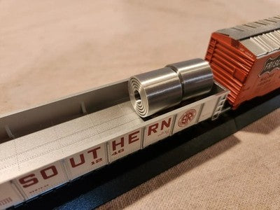 OO Gauge Six  Industrial Steel Rolls On Anti-roll cradles.