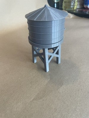 OO Gauge Model Water Tank Tower