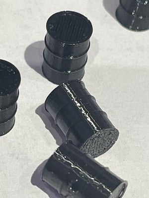 OO Gauge pack of 20 Oil Barrels.