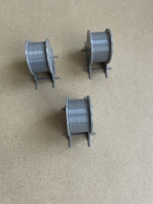 OO Gauge 3 Cable Drums With Trestles