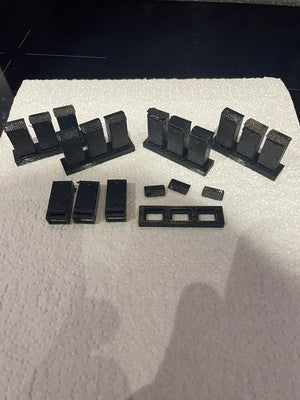 OO Gauge Lineside treble Electrical Boxes (pack of FIVE)