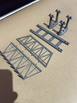 N Gauge 3 x Flat Girder Bridges