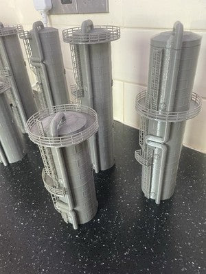 OO Gauge *New* Multi Kit Fuel Towers