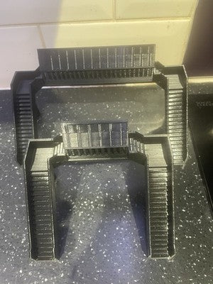 OO Gauge Single And Double Track Footbridge (Bargain Bundle)