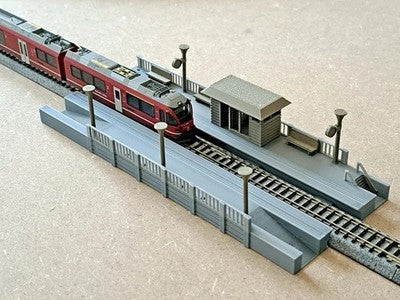 N Gauge Single Track Station