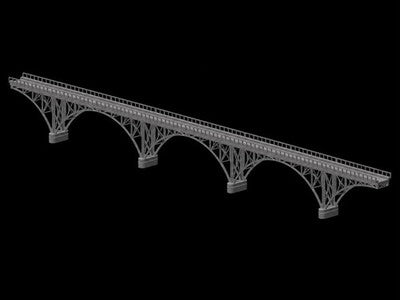 OO Gauge *NEW* single track  single section Iron Bridge