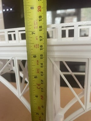 OO Gauge *NEW* single track  single section Iron Bridge