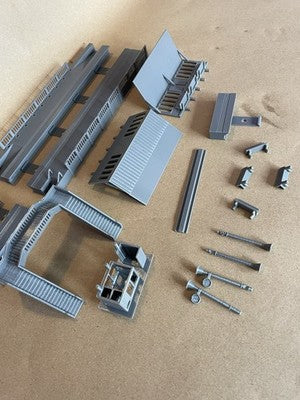 N Gauge Single Track Station
