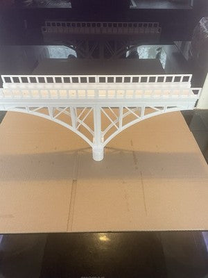 OO Gauge *NEW* single track  single section Iron Bridge