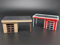 OO Gauge Two Roadside Garage/lean-to
