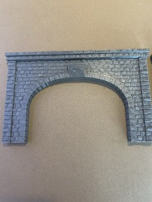 OO Gauge Pair Of Stone (Two Track) Tunnel Entrances