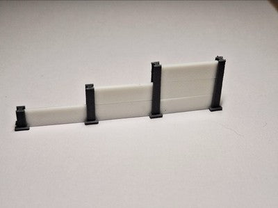 OO  Gauge Sleeper Style Retaining Wall