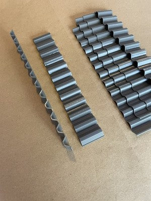 OO Gauge 12 x Corrugated Track Edging (pack no:2.5)