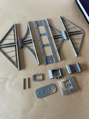 N Gauge Single Span Industrial Arched Bridge