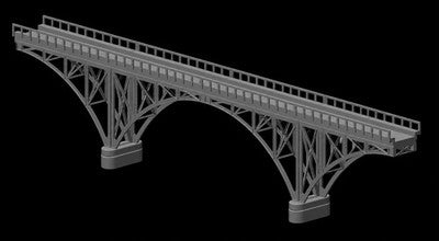OO Gauge *NEW* single track  single section Iron Bridge