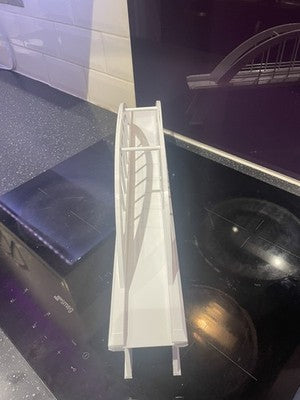 OO Gauge Single Track Arched Road/Rail Bridge