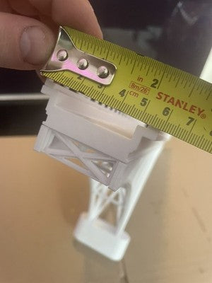 OO Gauge *NEW* single track  single section Iron Bridge
