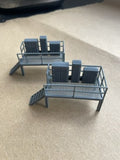 OO Gauge TWO Raised Electrical Box Gantryâs
