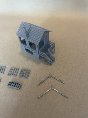 OO Gauge Brick Signalmanâs Hut.
