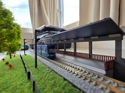 N Gauge Single Covered Platform