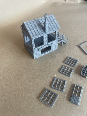 OO Gauge Brick Signalmanâs Hut.
