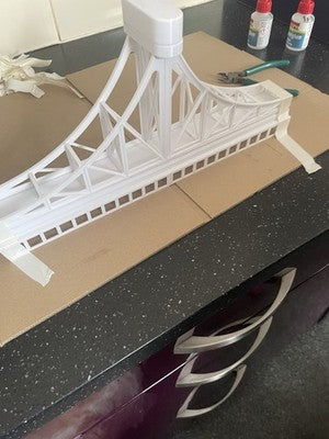 OO Gauge single track  Double Section Iron Bridge